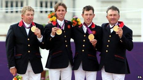 Team GB showjumpers