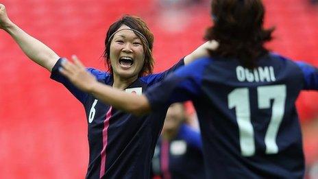 Japan's women celebrate