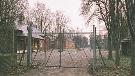 RAF Bicester gates