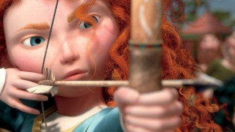 Image of Brave's heroine, Merida