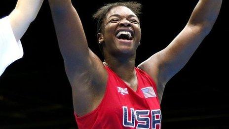 Claressa Shields of USA