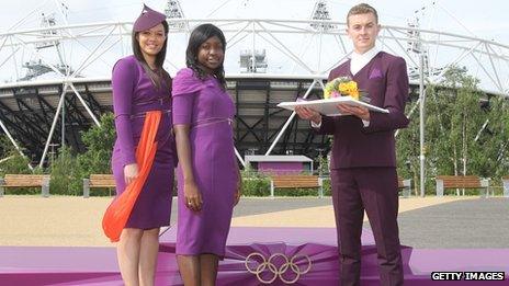 Jodie Rodaway, Hilda Kwafo-Akoto and Matt Smith