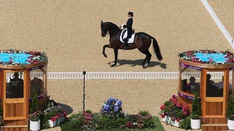 Olympic dressage