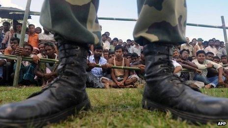 Assam refugee camp