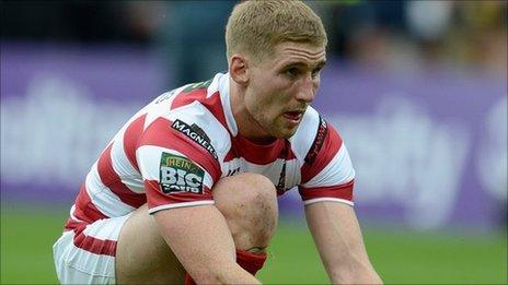 Wigan Warriors full-back Sam Tomkins