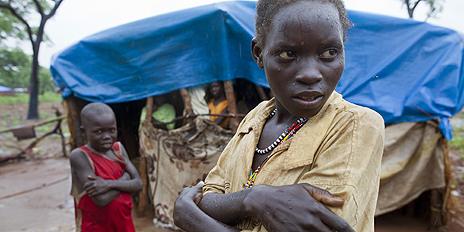 Refugee from border areas of Sudan