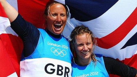 Saskia Clark & Hannah Mills
