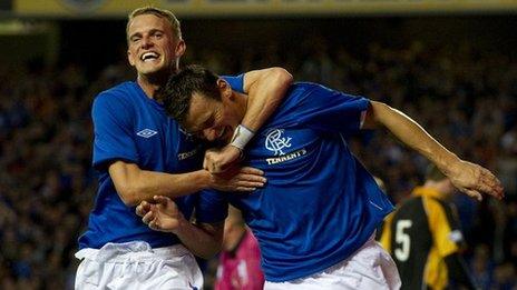 Rangers defeated East Fife