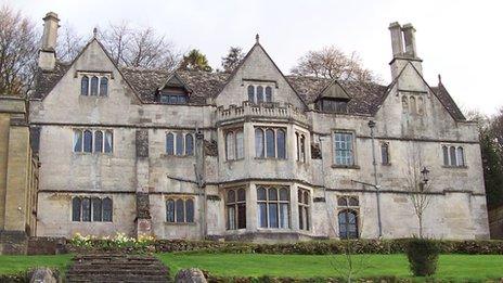 St Peter's Grange, home of the Prinknash Abbey monks
