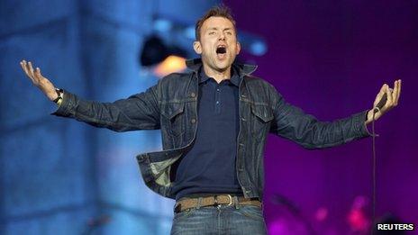 Damon Albarn from Blur