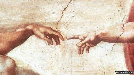 Detail from the Sistine Chapel