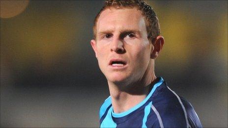 Wycombe striker Stuart Beavon