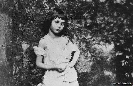 Alice Liddell as photographed by Lewis Carroll