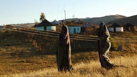 A village in South Africa's Eastern Cape province (August 2012)