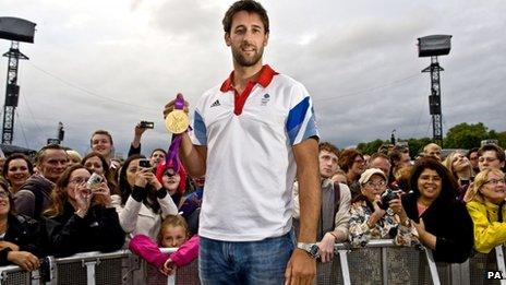 Wrexham gold medal rower Tom James