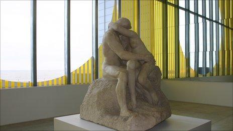 The Kiss at Turner Contemporary