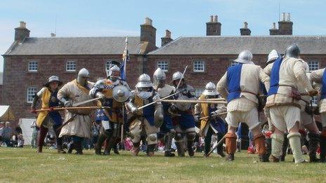 Re-enactment of the Battle of Sauchieburn