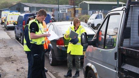 Gwent officers stopping vehicles