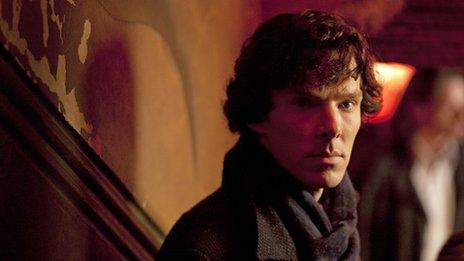 Benedict Cumberbatch as Sherlock Holmes