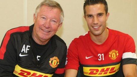 Sir Alex Ferguson, Robin van Persie