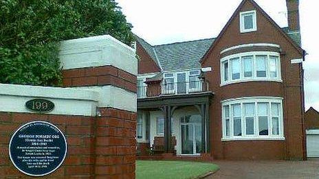 George Formby's former home in Lancashire