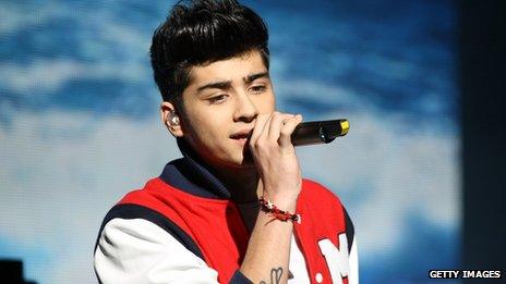 Zayn Malik from One Direction