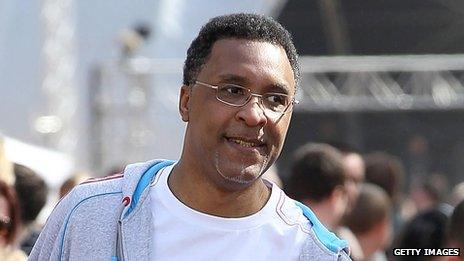 Former boxer Michael Watson