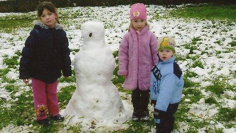 Julia De La Haye, Kinga Rzeszowska and Kacper Rzeszowski