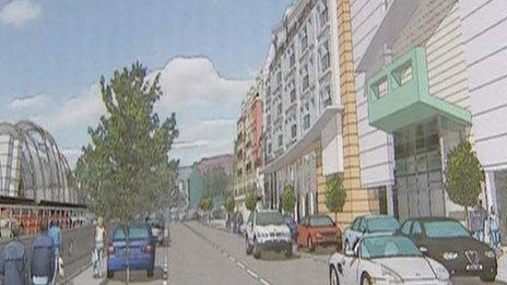 The vision for Bangor town centre