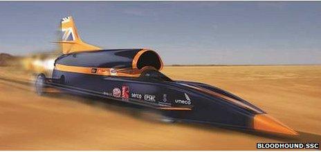 Bloodhound car