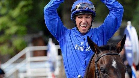 Frankie Dettori and Willing Foe