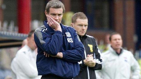 Dundee manager Barry Smith has plenty to ponder