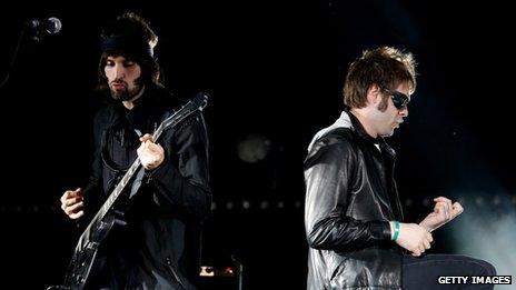 Sergio Pizzorno and Tom Meighan