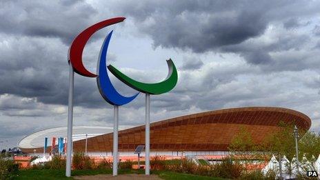 The Velodrome at the Olympic Park