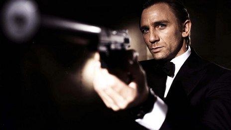 Daniel Craig as James Bond