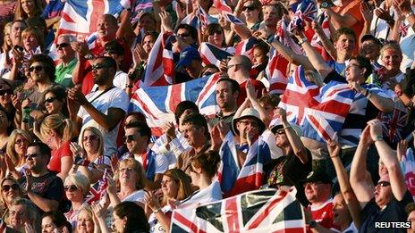 Team GB fans