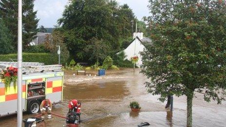 Comrie flooding