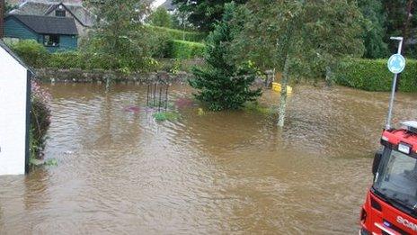 Comrie flooding