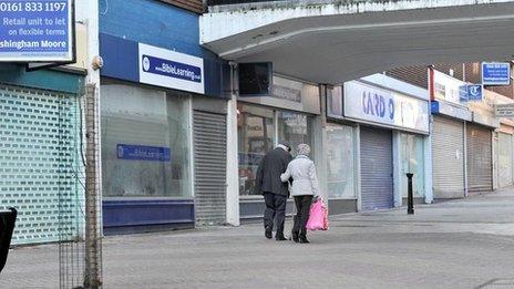 Closed shops in Altrincham, Cheshire