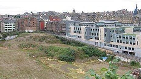 The Caltongate site