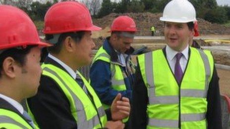 George Osborne in Sunderland