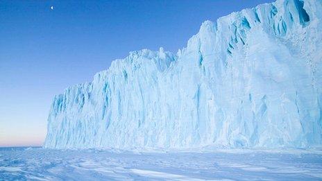 Antarctic glacier