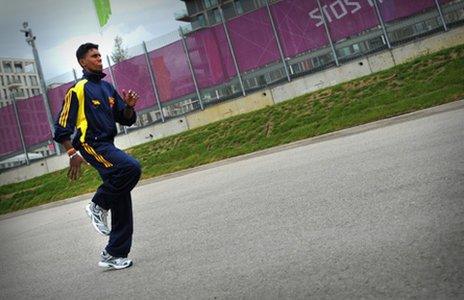 Team captain Lal Pushpakumara