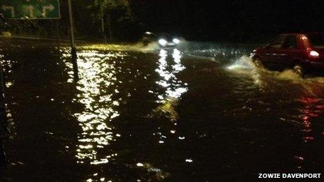 Peel Road flooding by Zowie Hankinson Davenport