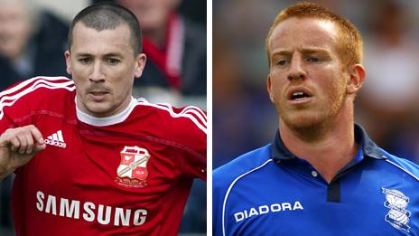 Paul Caddis and Adam Rooney