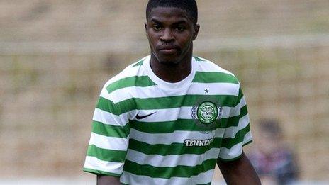 Celtic defender Andre Blackman