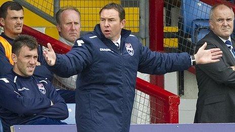 Ross County manager Derek Adams