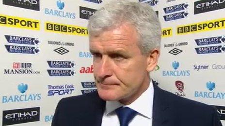 QPR boss Mark Hughes