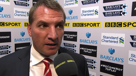 Liverpool manager Brendan Rodgers