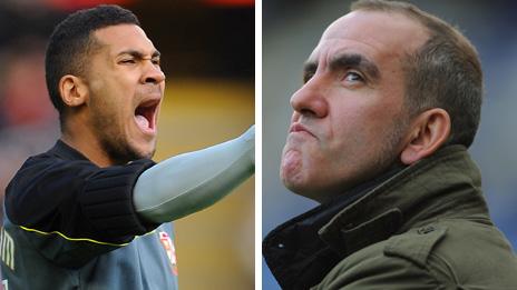 Wes Foderingham and Paolo Di Canio